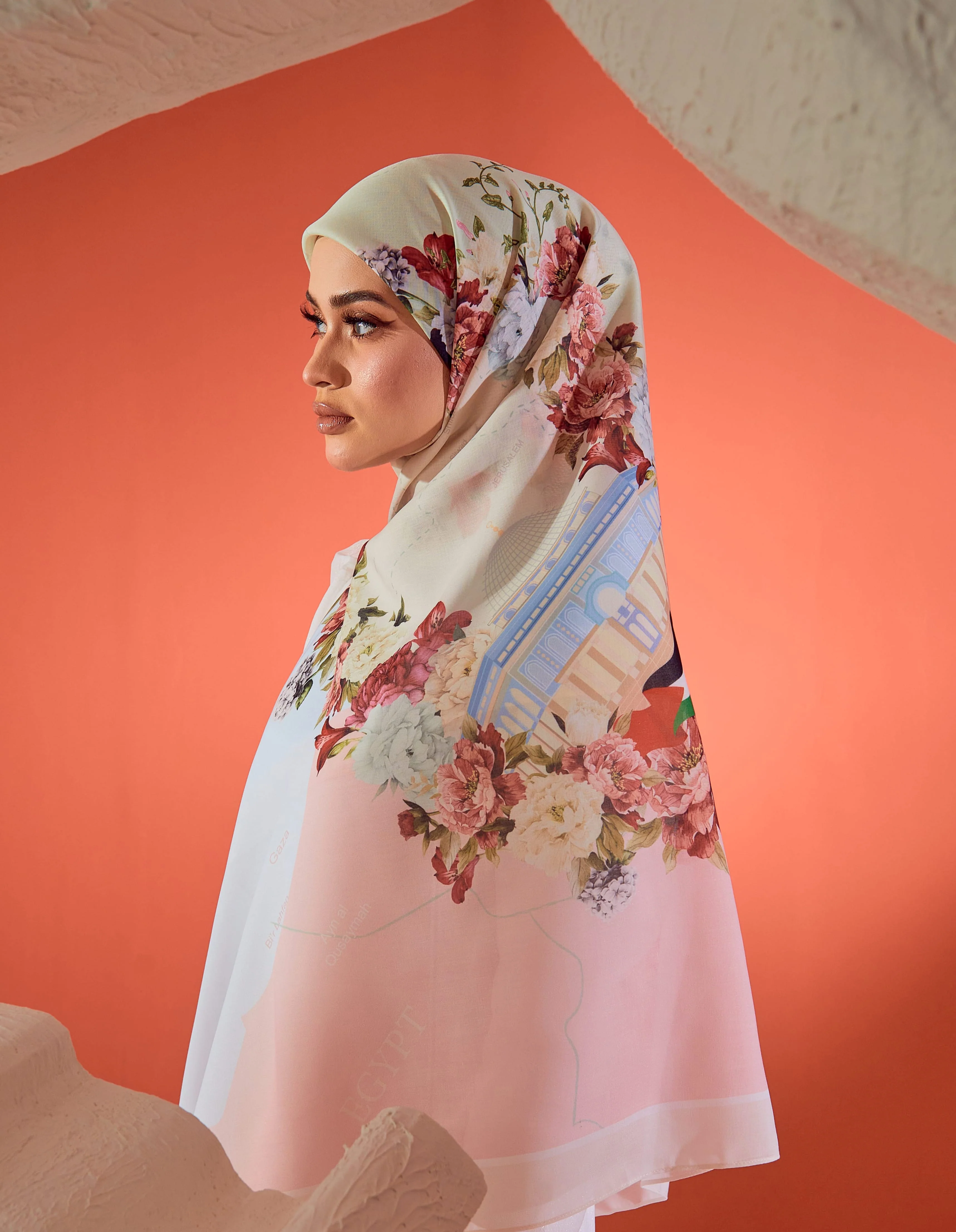 BAWAL PALESTINE SILKY COTTON (BEIGE) - Image 3