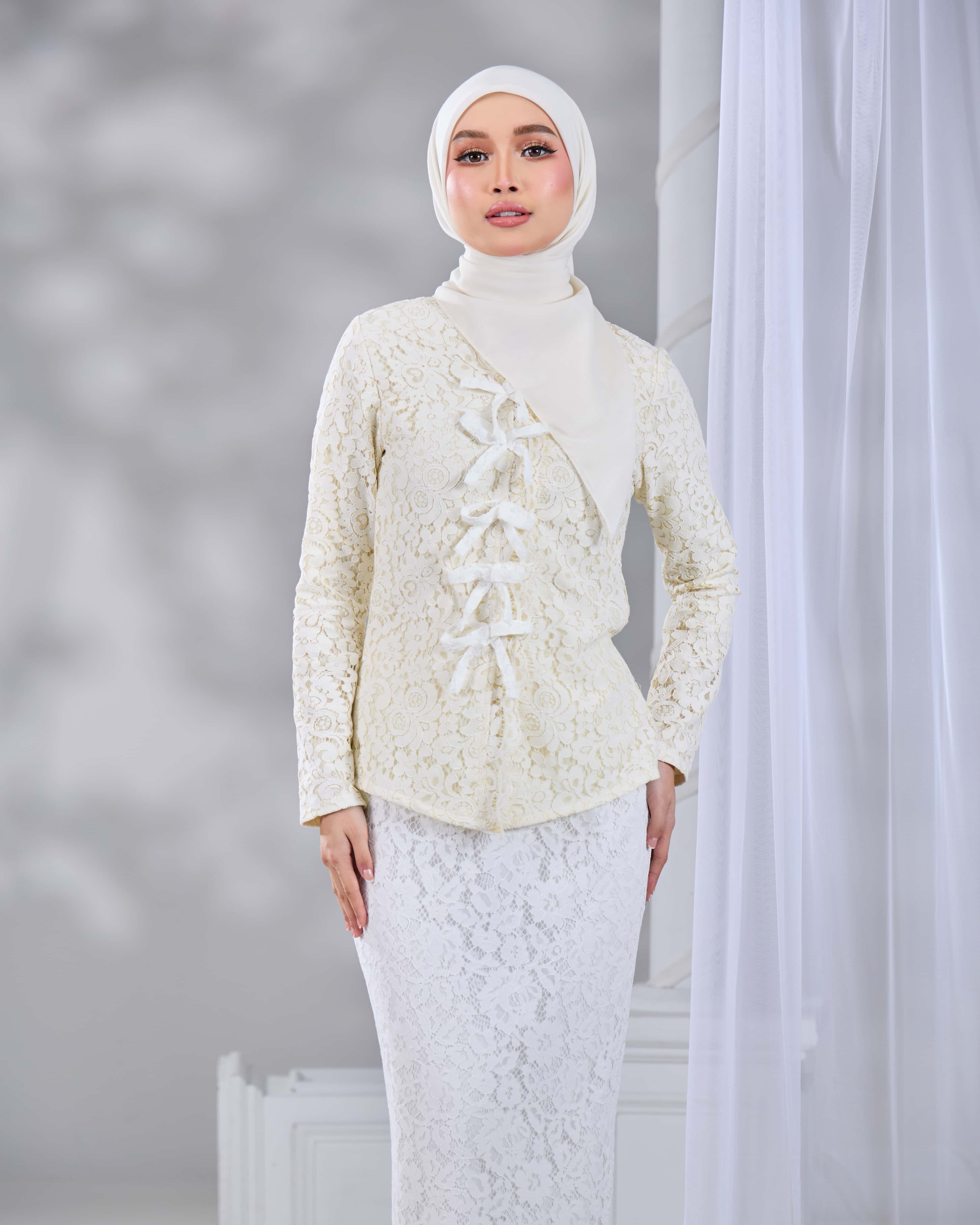 JULIA KEBAYA (LIGHT YELLOW) - Image 7