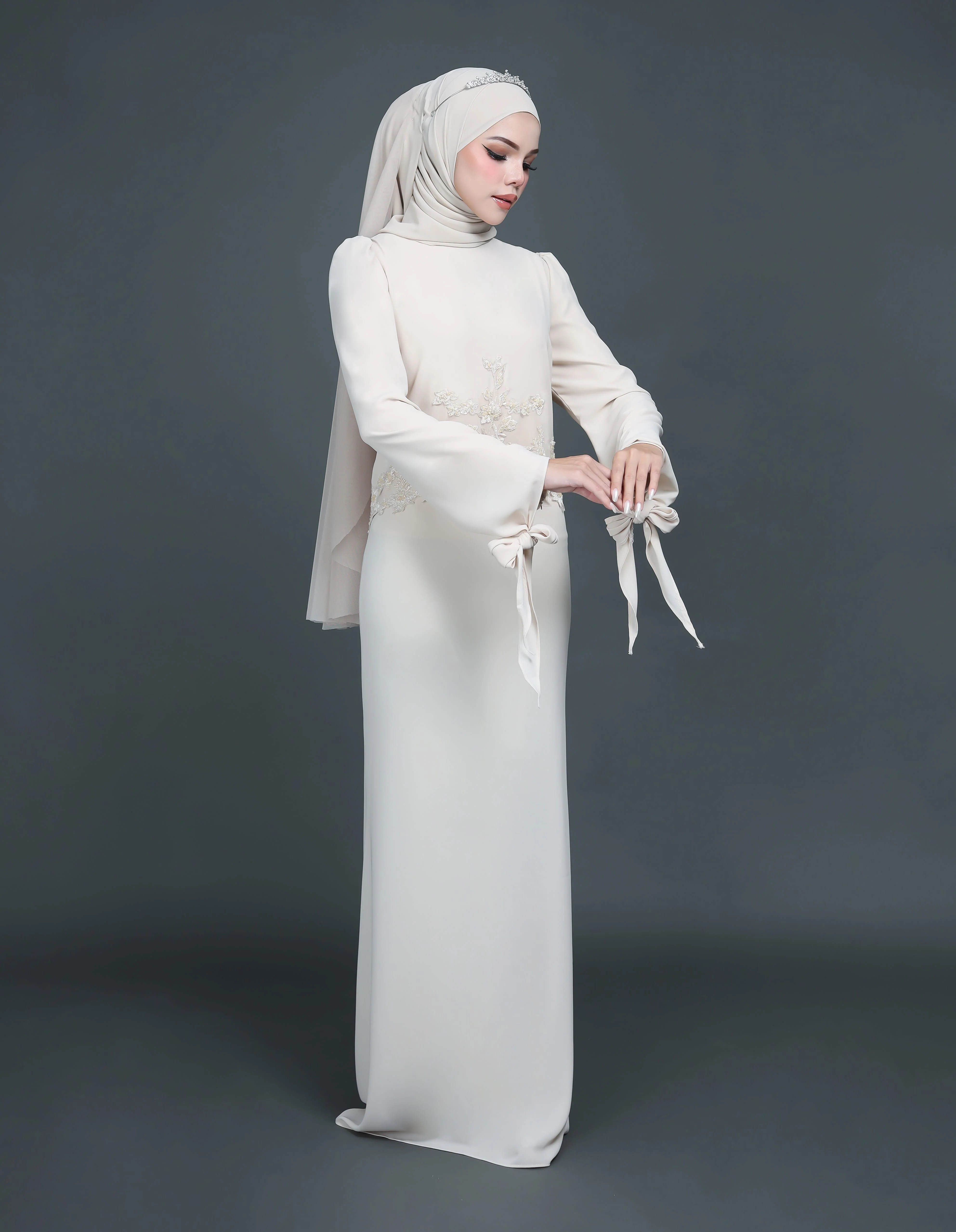 MINOR DEFECT ARALYN DRESS (CHAMPAGNE) - Image 3