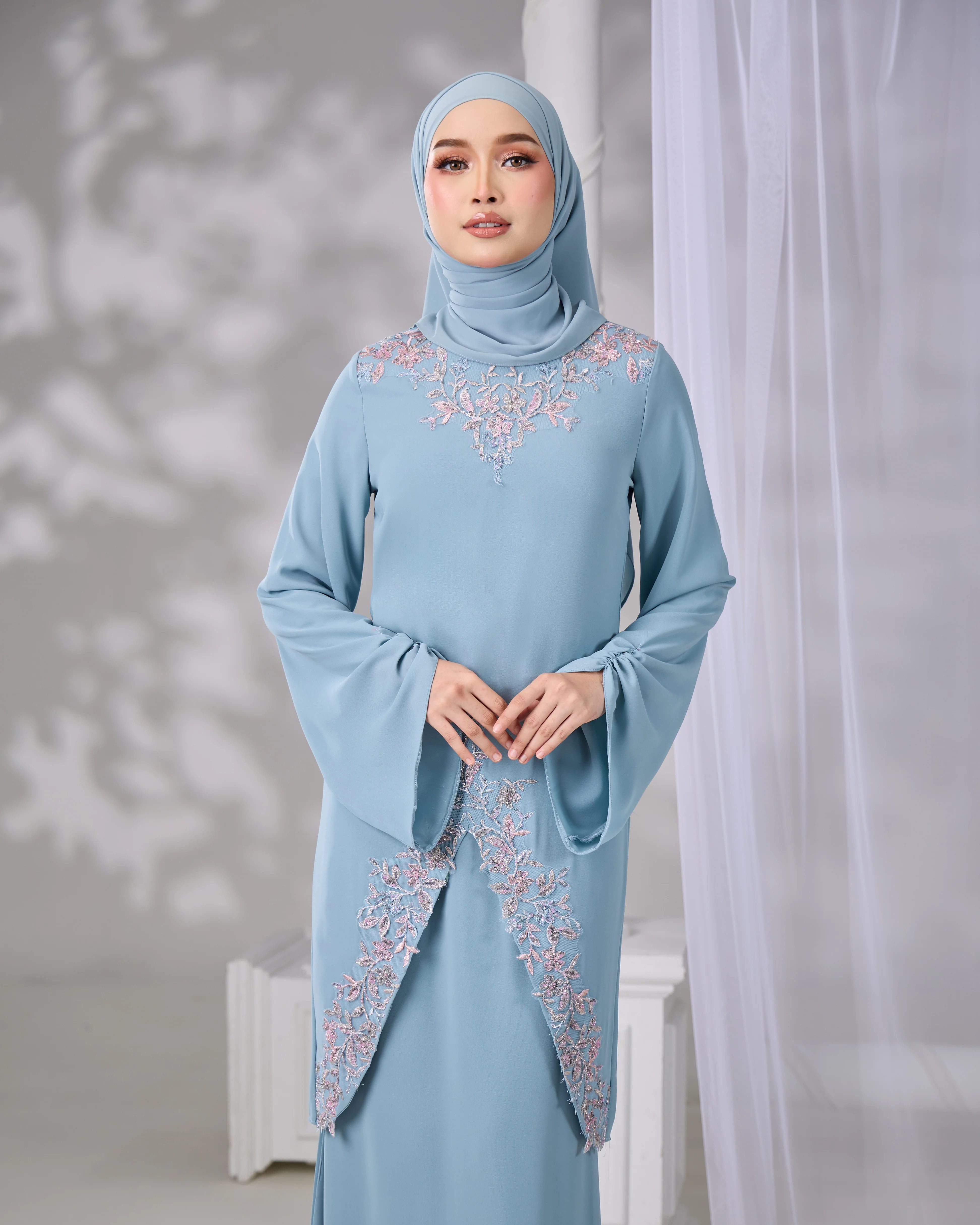THALINA KURUNG (MISTY BLUE) - Image 10
