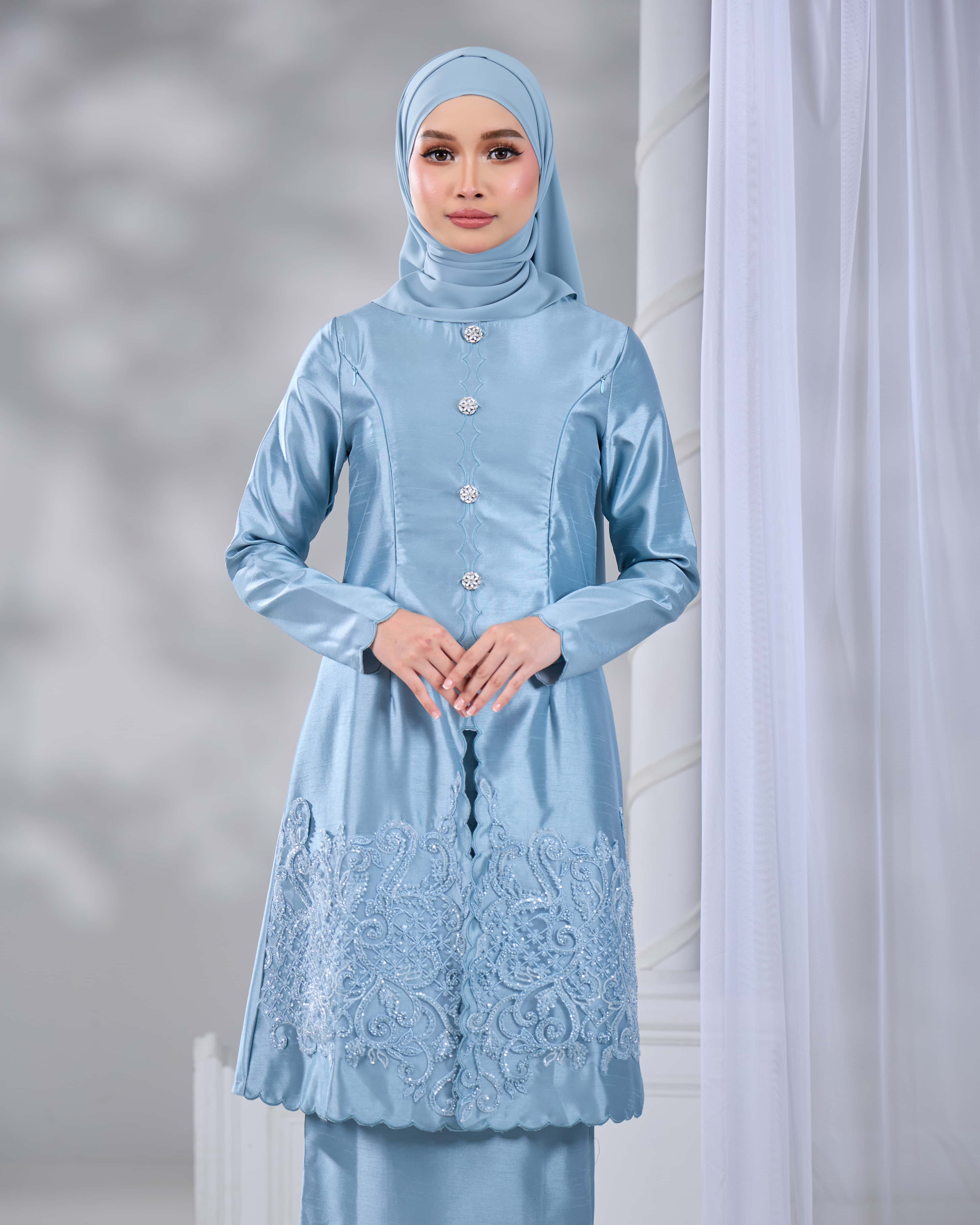 WARDANI KURUNG (MISTY BLUE) - Image 6